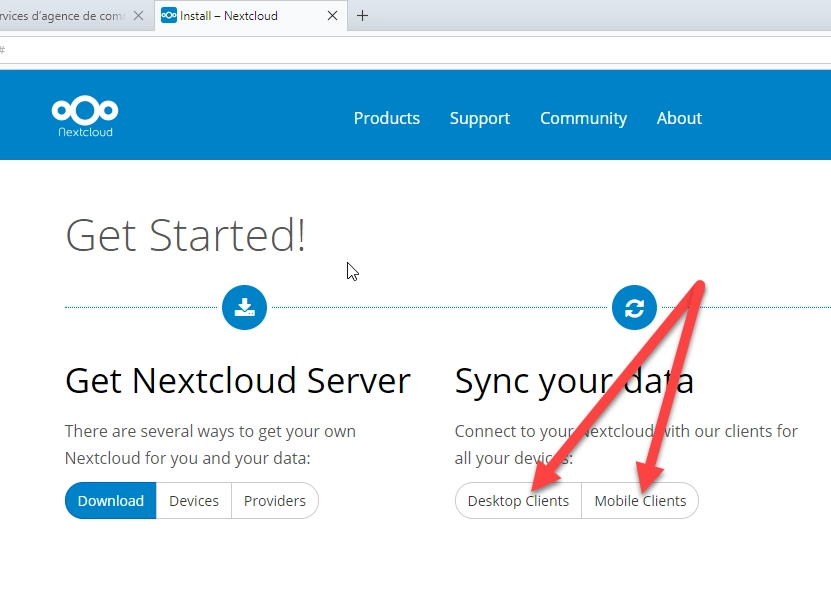 Le cloud selon Nextcloud, solution open source retenue par Publicitem