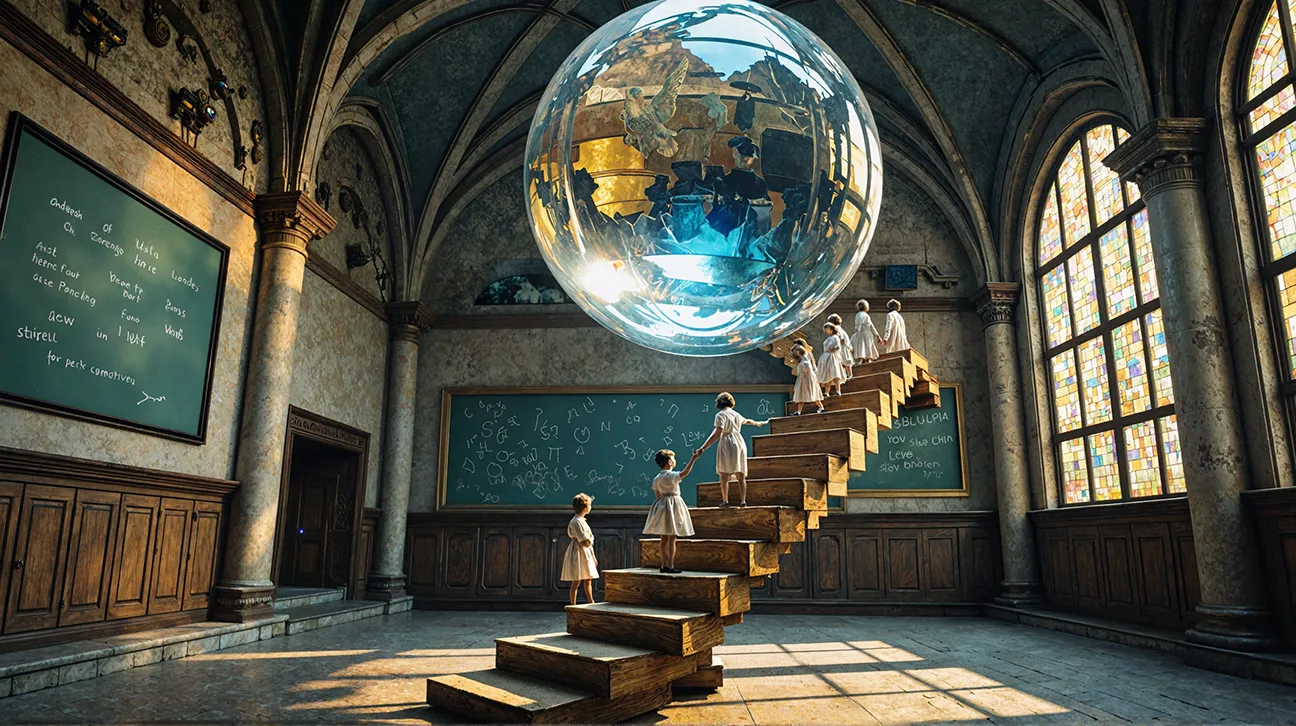 Gravir les marches de la connaissance