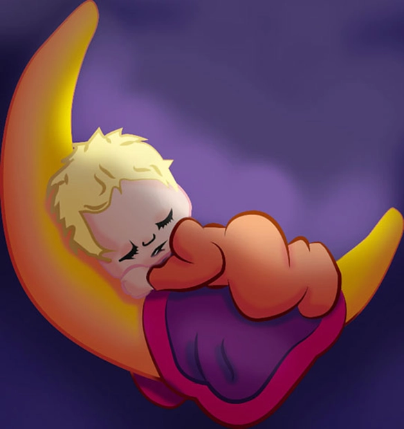 Mascotte bébé nuit