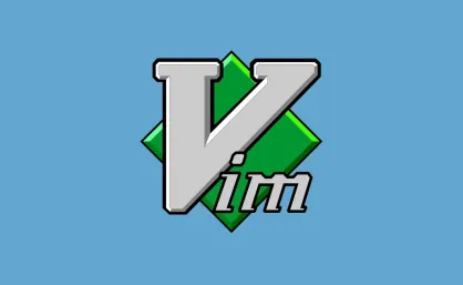 Le logo de Vim, éditeur de fichier IDE puissant